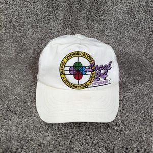 Vintage Pittsburgh GCIU Local 24 White Snapback Hat